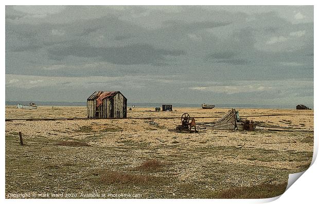 Dungeness Desolation and Delight Print by Mark Ward