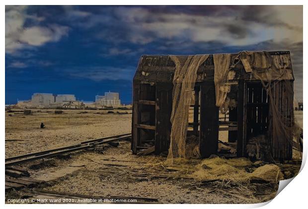 Moods of Dungeness Print by Mark Ward