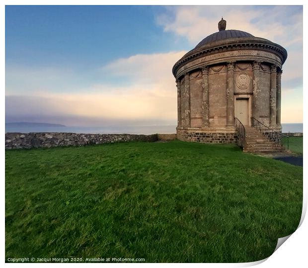 Mussenden Temple Downhill  Print by Jacqui Morgan