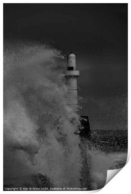 Stormy Weather Print by Ken le Grice