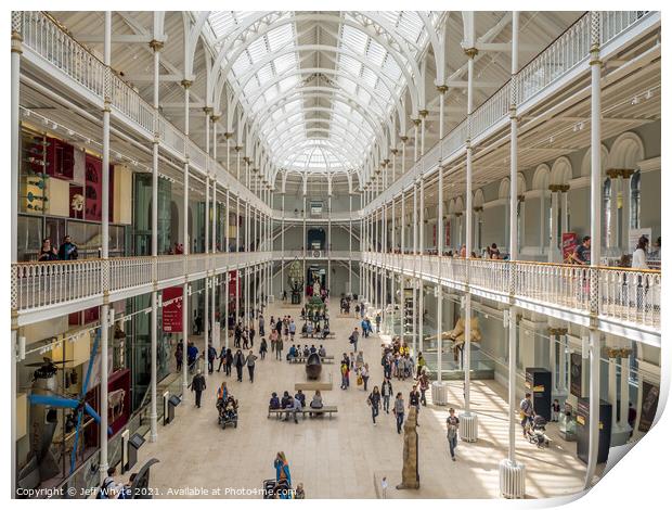 National Museum of Scotland Print by Jeff Whyte