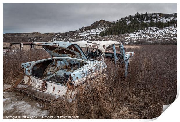 Abandoned  Print by Jeff Whyte