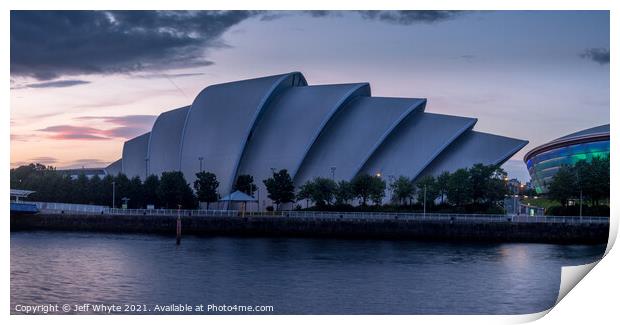 Glasgow, Scotland Print by Jeff Whyte