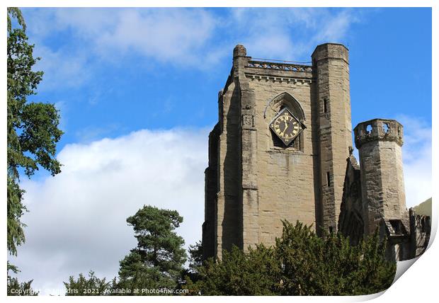 Dunkeld Cathedral, Perth and Kinross, Scotland, Print by Imladris 
