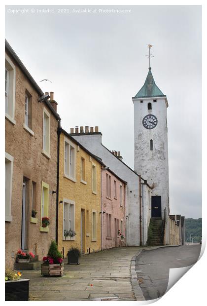 Main street West Wemyss, Fife, Scotland Print by Imladris 