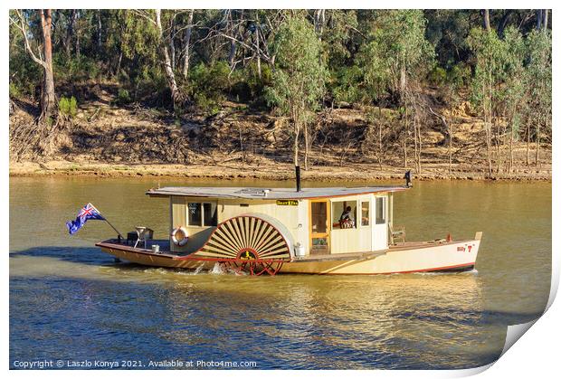 Billy Tea - Echuca Print by Laszlo Konya