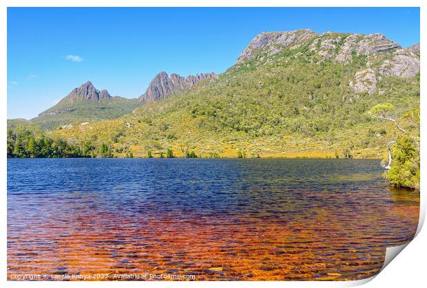 Lake Lilla - Cradle Mountain Print by Laszlo Konya