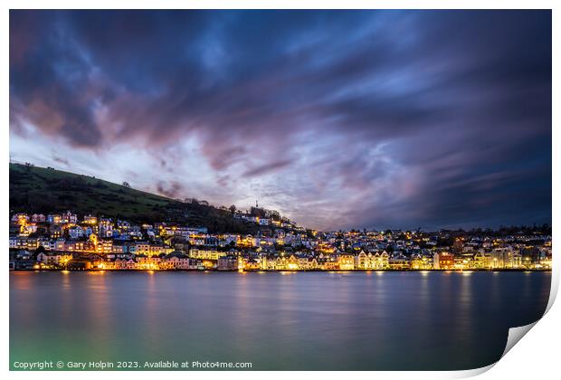 Dusk over Dartmouth Print by Gary Holpin