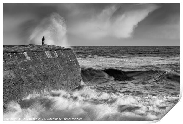 The Storm Watcher Print by Gary Holpin