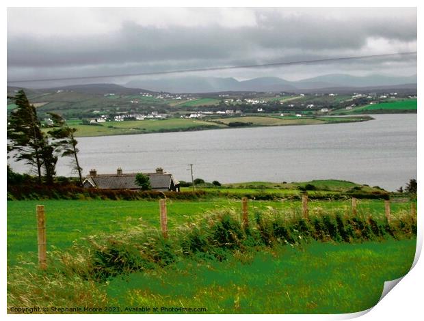 Rainy Day in Donegal Print by Stephanie Moore