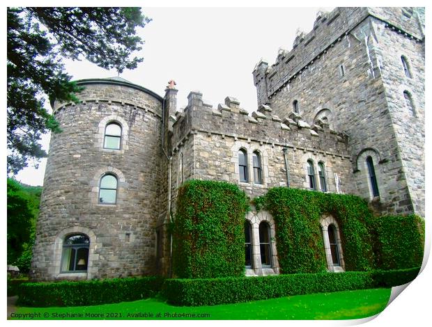 Glenveagh Castle, Donegal, Ireland Print by Stephanie Moore