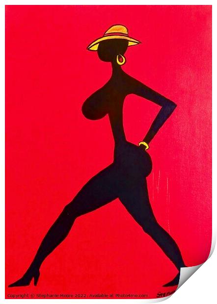 Another version of Struttin' Print by Stephanie Moore