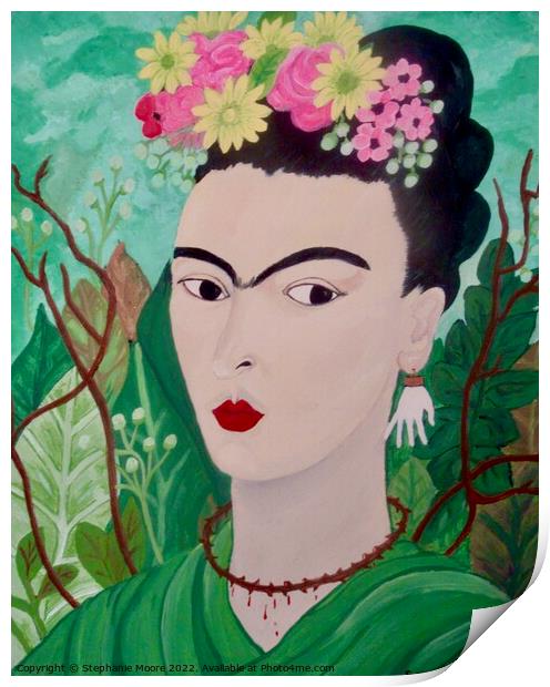Frida Print by Stephanie Moore