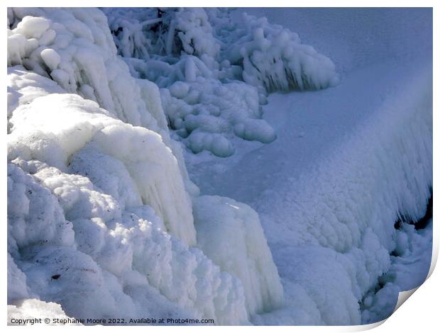 Lots of Ice Print by Stephanie Moore