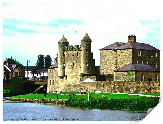 Enniskillen Castle Print by Stephanie Moore