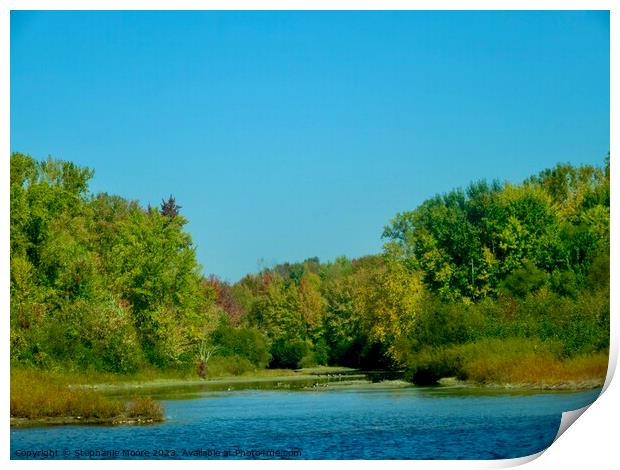 Ottawa River Print by Stephanie Moore