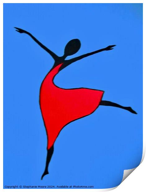 Little Dancer Number 2 Print by Stephanie Moore
