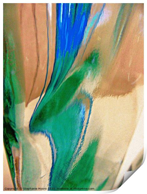Abstract 12256 Print by Stephanie Moore