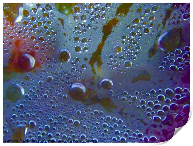 Bubbles Print by Stephanie Moore