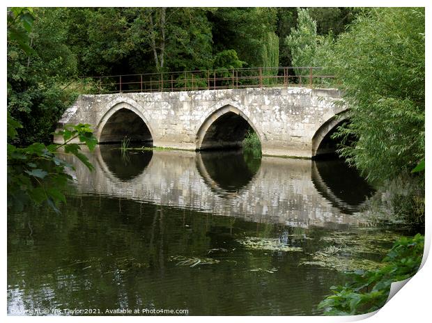 Bridge over the River Avon  Print by Nik Taylor