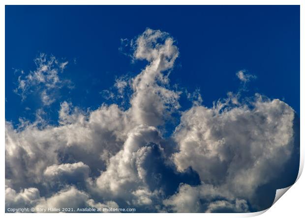 Cloud Formation Print by Rory Hailes