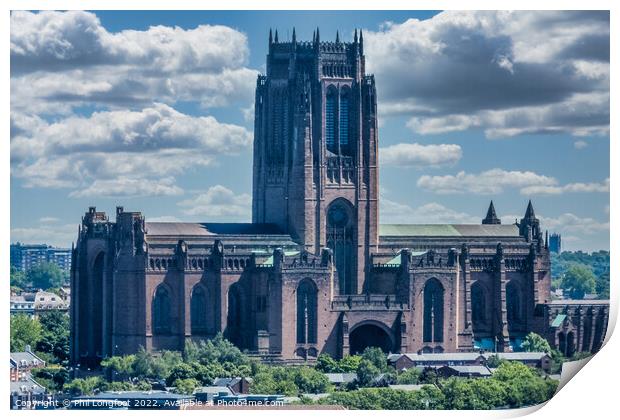 Liverpool Cathedral  Print by Phil Longfoot