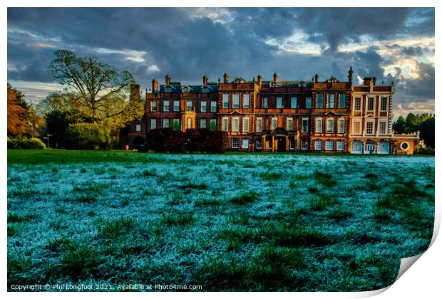 Croxteth Hall and Country Park Liverpool  Print by Phil Longfoot