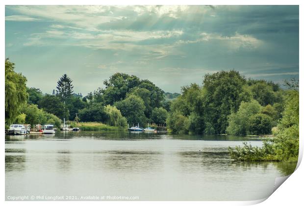 River Dee Chester  Print by Phil Longfoot