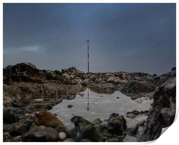 Broadstairs Beach, Kent Print by Billy McGarry