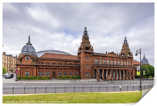 The Kelvin Hall in Glasgow Print by Jim Monk