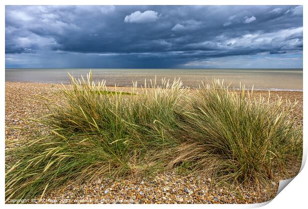 Suffolk storm Print by Jim Monk