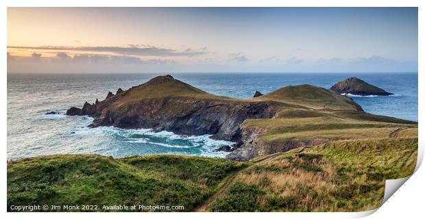 Path to the Rumps Print by Jim Monk