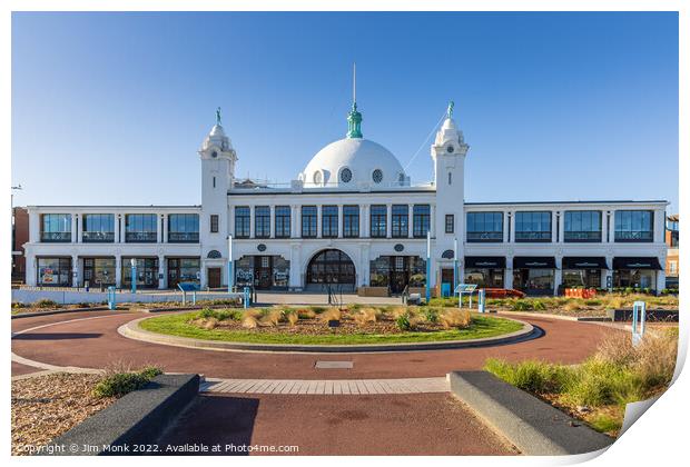 Spanish City, Whitley Bay Print by Jim Monk