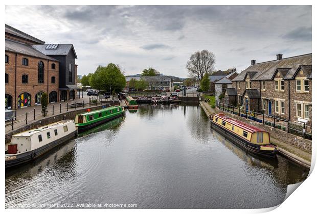 The Brecon Basin Canal Print by Jim Monk