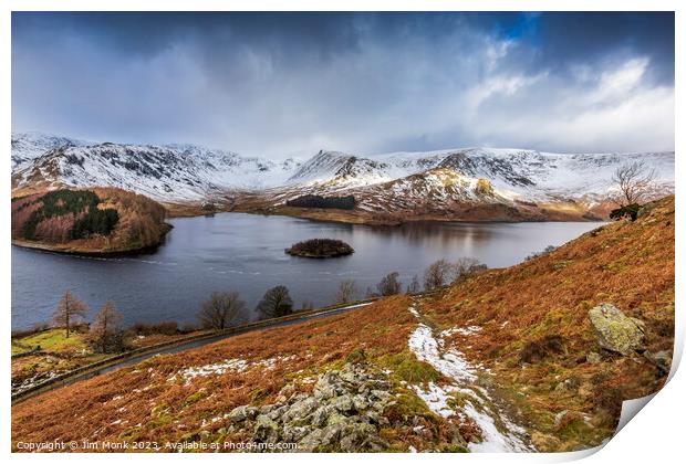 Haweswater Reservoir Print by Jim Monk