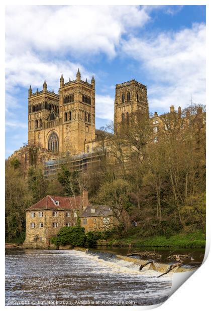Iconic Durham Cathedral Print by Jim Monk
