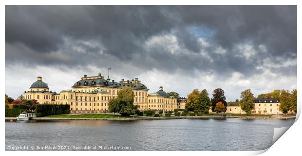 Drottningholm Palace Print by Jim Monk