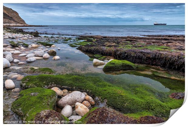 The Rock Pool Print by Jim Monk