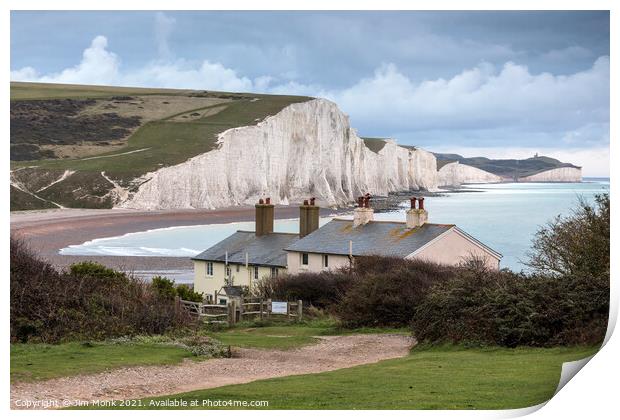 The Seven Sisters Print by Jim Monk