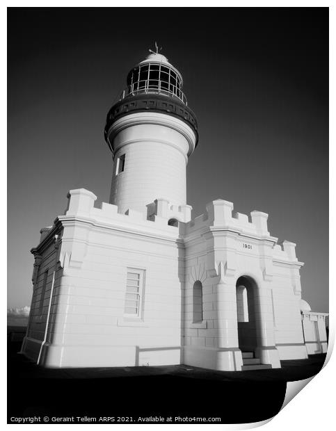 Byron Bay Lighthouse, New South Wales, Australia Print by Geraint Tellem ARPS