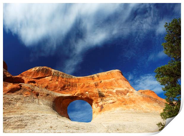 Tunnel Arch, Arches National Park, Utah, USA Print by Geraint Tellem ARPS