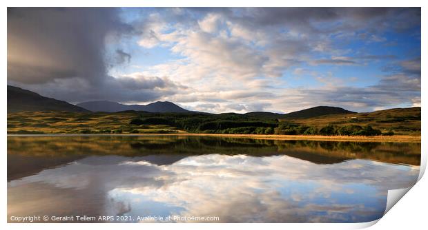 Loch Tulla, Rannoch Moor, Scotland Print by Geraint Tellem ARPS