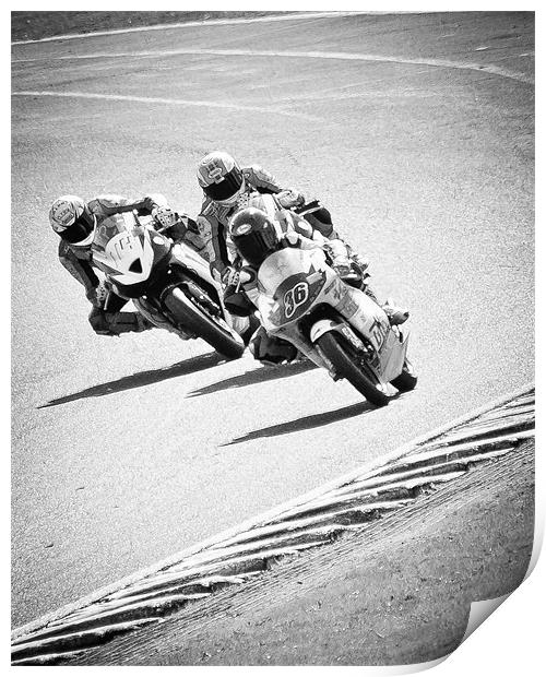 Motorbikes! Print by Jeni Harney