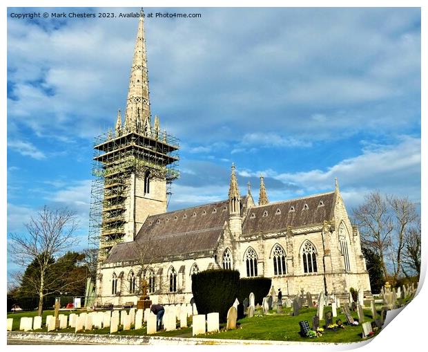 St Margaret's Church  Print by Mark Chesters