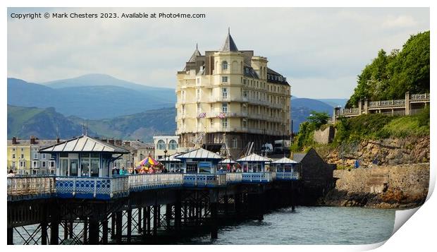 The Grand Hotel Print by Mark Chesters