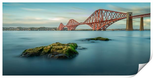 Forth Bridge Print by Anthony McGeever