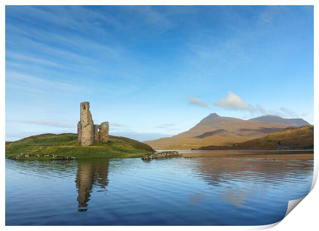 Ardvreck Castle  Print by Anthony McGeever