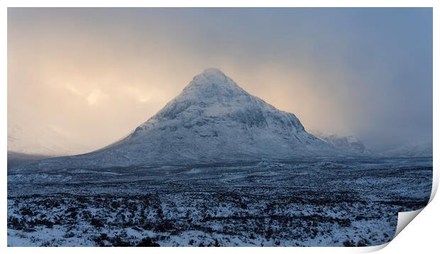 Buachaille Etive Mor Print by Anthony McGeever