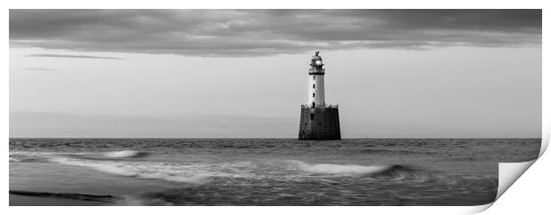 Rattray Lighthouse in Black and White  Print by Anthony McGeever