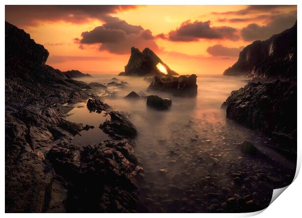An Ethereal Sunrise  Print by Anthony McGeever